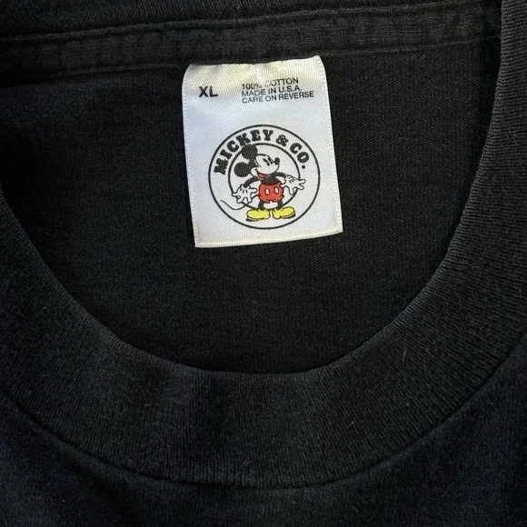 Mickey Mouse × Streetwear × Vintage Vintage Mickey Mouse 90's Single‎ Stitch bl